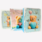 Пакет подарочный бумажный 26*32*10см Авоська 969В-M