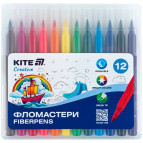 Фломастеры 12 цв. Kite мод 1150 Creative наконечник кисточка K-1150