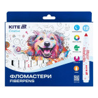 Фломастеры 12 цв. Kite мод 1155 Creative Superwashable Jumbo K-1155