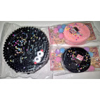 Игрушка антистрес Сквиш Таба Орео Гигант 1шт 12см Черная А0-15