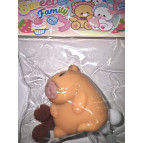 Игрушка антистрес Сквиш Таба Капибара толстая 1шт 7см А7-9