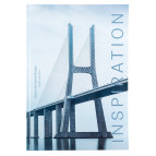 Тетрадь для записей А4 Axent 96л. Inspiration в клетку 8422-564-A