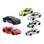 Игрушка машинка Metal Scale model с автозаводом 10см, ассорти №84-4313C