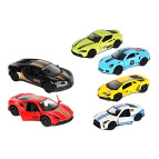 Игрушка машинка Metal Scale model с автозаводом 10см, ассорти №82-4312C
