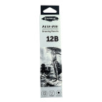 Карандаш простой графитный для ескизов Acmeliae 12B Drawing High Quality Pencil 1шт 8000-12B