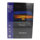 Альбом для эскизов скетчбук А4 (29,7*21см) 24л. 150г/м2 Acmeliae SketchPad Black Paper 43855