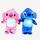 Игрушка мягкая Стич, дышащая со звуками h-30см, ассорти 5200-9