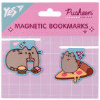 Закладки для книг магнитные Yes Pusheen food 2шт 708104