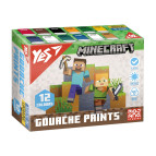 Гуашь YES набор 12цв. по 20мл Minecraft 230407