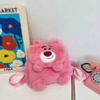 Сумка через плечо - рюкзак Lux детская плюшевая Мишка №ZB-326