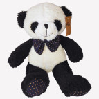 Игрушка мягкая, Медвежонок Панда с бантом h-38см, 1012-11/1430