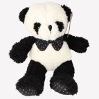 Игрушка мягкая, Медвежонок Панда с бантом h-30см, 1012-10/1433