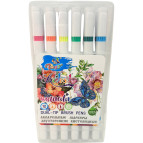 Скетч маркеры для рисования Jongdi двусторонние для бумаги набор 12 шт квадратные TD6178-12