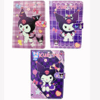 Блокнот А5 80л. Лидер с магнитным клапаном 6250-4 Куроми Kuromi, ассорти