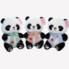 Игрушка мягкая, 4FUN Game Медвежонок Панда h-24см, ассорти 17937