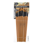 Набор кистей 12шт Art Rangers Синтетика BR6712-4