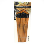 Набор кистей 12шт Art Rangers Синтетика BR6712-3