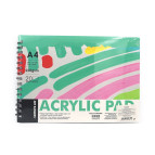 Бумага для акрила А4 20л. 200г/м2 Art Nation AcrylicColour Pad спираль 102.PB.20