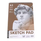 Альбом для эскизов скетчбук А3 24л. 180г/м2 Art Nation SketchPad на спирали 102.PB.03