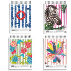 Тетрадь на спирали А5 80л ArtPrint Бриск клетка БЛ-80-А5пр