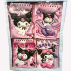 Блокнот на спирали А6 60лист. Лидер Куроми Kuromi 3D, ассорти №55606