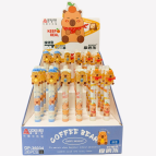 Ручка гелевая Пишет-Стирает Aodemei Капибара, автоматическая, синяя GP-36034 наконечник шариковый