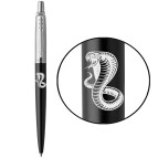 Ручка шариковая Parker 16232_Z402w Jotter Zodiac Bond Street Black Деревянная змея