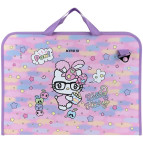 Портфель А3 Kite мод 411 Hello Kitty пластик на молнии HK24-411