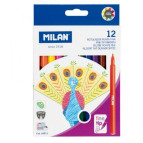 Фломастеры 12цв. Milan тонкие 1918/06F12