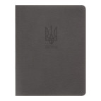 Блокнот А6 64л. Buromax Military, Графит, в клетку BM.296190-50