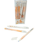 Ручка гелевая Пишет-Стирает Aodemei Капибара синяя GP-8200 наконечник игольчатый