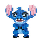 Конструктор 3D Magic Blocks Стич 18см 1031 дет, №7212