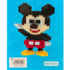 Конструктор 3D Magic Blocks Mickey Mouse 18см 1031 дет, №7224