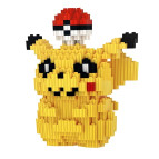 Конструктор 3D Magic Blocks Пикачу 15см 1031 дет, №7247