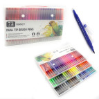 Скетч маркеры для рисования Josef Otten двусторонние для бумаги набор 72 шт тонкие 0,4мм MKB-04371-72