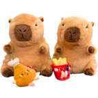 Игрушка мягкая Lux Капибара с брелком h-24см, ассорти №1/77715371