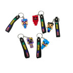 Брелок резиновый Майн Персонаж игры 5*1см с лентой, ассорти №ВТ-3331