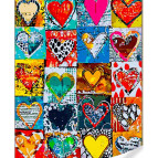 Картина раскраска по номерам на холсте - 40*50см Strateg GS1591 Разнообразная любовь