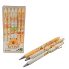 Ручка гелевая Пишет-Стирает Aodemei Капибара, автоматическая, синяя GP-33259 наконечник шариковый