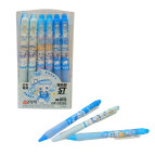 Ручка гелевая Пишет-Стирает Aodemei Happy, автоматическая, синяя GP-33282 наконечник игольчатый