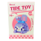 Конструктор 3D Blocks Diy Tide Toy Зайчик, кор. 4,5*8,3*11,5см, 170 дет №669-56/ZB-572
