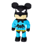 Конструктор 3D Magic Blocks Мишка Bearbrick супергерой 1580 деталь, кор.33*24,5*5см №8988/ZB-605