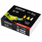 Краски акриловые Rosa Gallery набор 12цв. по 20мл блистер 9074773