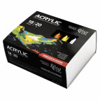 Краски акриловые Rosa Gallery набор 18цв. по 20мл блистер 9074774