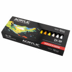 Краски акриловые Rosa Gallery набор 24цв. по 20мл блистер 9074775