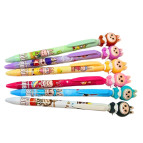 Ручка гелевая с насадкой Josef Otten Labubu, автоматическая, синяя E005/AE005