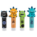 Клей-карандаш 9гр Kite с фигурным колпачком Монстрики, ассорти K24-131