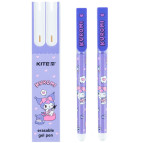 Ручки гелевые Пишет-Стирает Kite набор 2шт мод 069 Kuromi синяя HK24-069-1 наконечник игольчатый