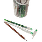 Ручка шариковая Piano PT-1105 Coconut пишет синим