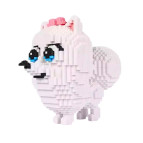 Конструктор 3D Magic Blocks Собачка Шпиц Померанский, кор. 34*24,5*5см, 1550 дет. BX-171